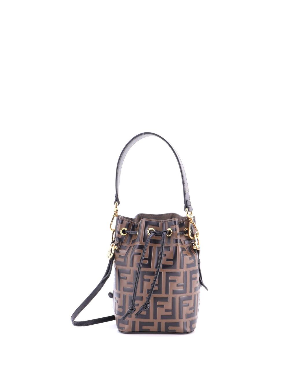 Fendi Mon Tresor Bucket Bag Zucca #283449F16B